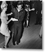 New York Dance Club, 1943 Metal Print