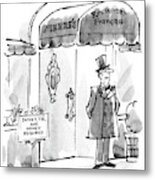 New Yorker March 21st, 1988 Metal Print