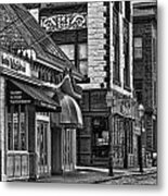 Newport In Monochrome Metal Print