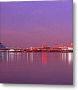 Night Memphis Tn Metal Print