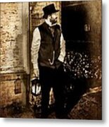 Night Watchman Metal Print