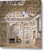 Monastery Of St Trinita Del Monte Metal Print