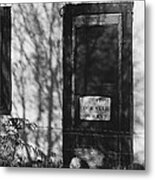 Not For Sale Or Rent Sign Front Door Ghost Town Dos Cabezos Arizona Metal Print