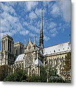 Notre Dame Cathedral Metal Print