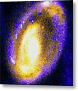 Nucleus Of Cartwheel Galaxy With Knots Of Gas Metal Print