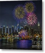 Nyc Celebrates Fleet Week Metal Print