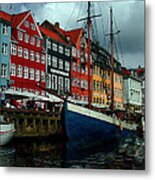 Nyhavn Copenhagen Metal Print