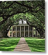 Oak Alley Metal Print