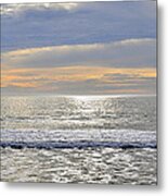 Ocean Blue Metal Print