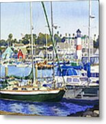 Oceanside Harbor Metal Print