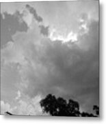 Odd Stormy Skies. Should Have Expected Metal Print