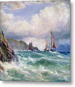 Off Cape Clear    County Cork Metal Print