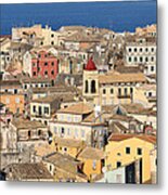 Old City Of Corfu Metal Print