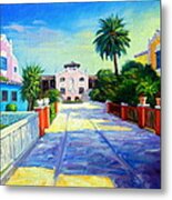 Old Miraflores, Peru Impression Metal Print