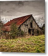 Old Rustic Barn Metal Print