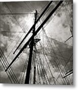 Old Sailing Ship Metal Print