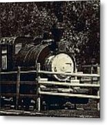 Old Steam Locomotive Metal Print