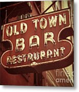 Old Town Bar - New York Metal Print