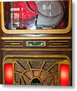 Old Vintage Packard Pla-mor Jukebox Dsc2770 Metal Print