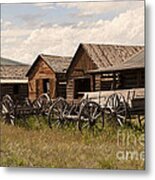 Old West Wyoming Metal Print