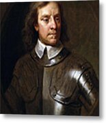 Oliver Cromwell Metal Print