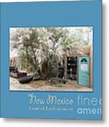 On The Turquoise Trail Metal Print