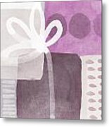 One Flower- Contemporary Painting Metal Print