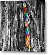 One Thousand Paper Cranes Metal Print