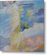 Open Door From Heaven Metal Print