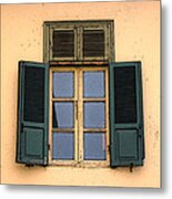 Open Window Metal Print