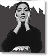 Opera Singer Maria Callas Cecil Beaton Photo No Date-2010 #1 Metal Print