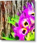 Orchids Metal Print