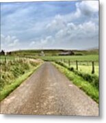 Orkney's Road - Scotland Metal Print