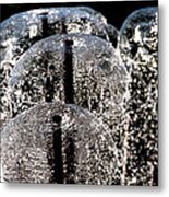 Oslo Fountain Metal Print