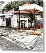 Out Of Gas Metal Print