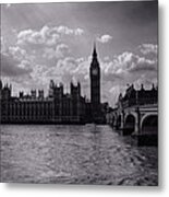 Over Westminster Bridge Metal Print