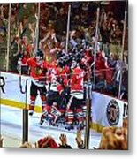 Overtime Game Winner Metal Print