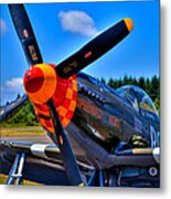 P-51 Mustang - Speedball Alice Metal Print