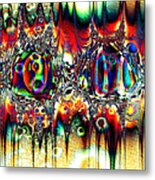 Carnival Dancers Metal Print