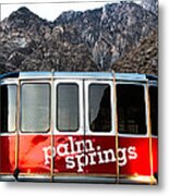 Palm Springs Tram Metal Print