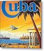 Pan Am Cuba Metal Print