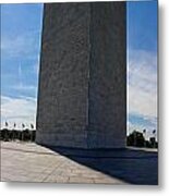 Panoramic Of Washington Monument Metal Print