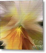 Pansy Art Metal Print