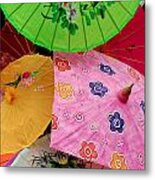 Parasols 2 Metal Print