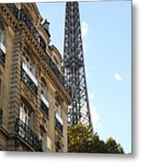 Paris Eiffel Tower Metal Print
