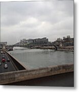 Paris France - Street Scenes - 011386 Metal Print