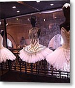 Paris Opera House Ballerina Costumes - Paris Opera Garnier Ballet Art - Ballerina Fashion Tutu Art Metal Print