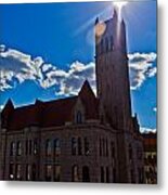 Parkersburg Courthouse Metal Print