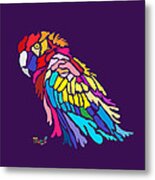 Parrot Beauty Metal Print
