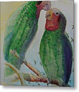 Parrots Paradise Metal Print